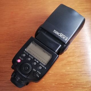 キヤノン(Canon)の【ジャンク品・訳あり品　Canon 580EX2】(ストロボ/照明)