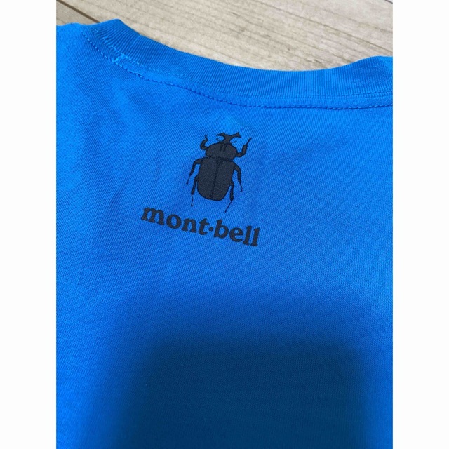 mont bell(モンベル)の【匿名配送】mont.bell モンベル　キッズ　ティシャツ　130 キッズ/ベビー/マタニティのキッズ服男の子用(90cm~)(Tシャツ/カットソー)の商品写真