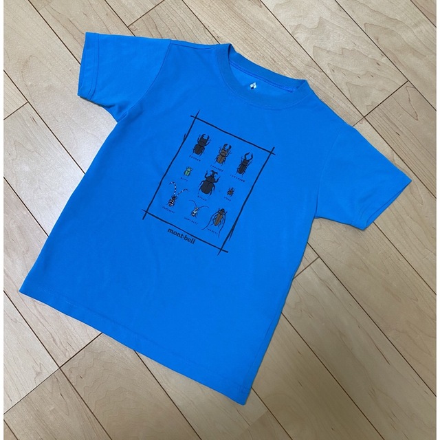 mont bell(モンベル)の【匿名配送】mont.bell モンベル　キッズ　ティシャツ　130 キッズ/ベビー/マタニティのキッズ服男の子用(90cm~)(Tシャツ/カットソー)の商品写真