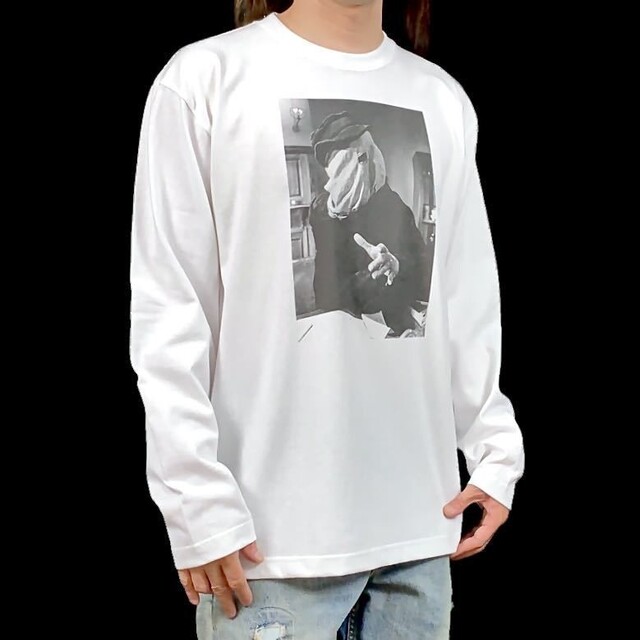 新品 エレファントマン ジョンメリック デヴィッドリンチ映画 ロンT メンズのトップス(Tシャツ/カットソー(七分/長袖))の商品写真