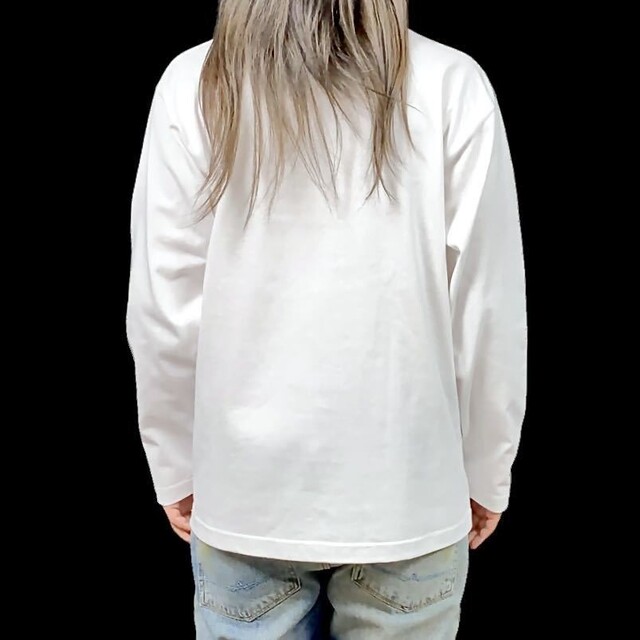 新品 LEON マチルダ ピストル ウサギ ぬいぐるみ ロンT 長袖 Tシャツ メンズのトップス(Tシャツ/カットソー(七分/長袖))の商品写真