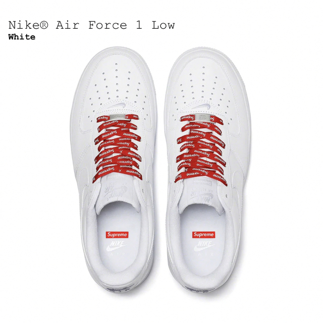 Supreme / Nike Air Force 1 Low 27.0cm