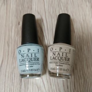 オーピーアイ(OPI)のOPI オーピーアイ＊ネイルラッカー マニキュア　2点セット(ネイル用品)