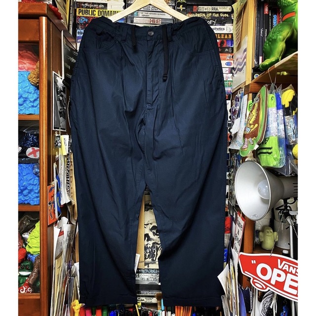 BEAMS - BROCHURE 1P CHINO NAVY サイズL パンツ ブローシャーの通販