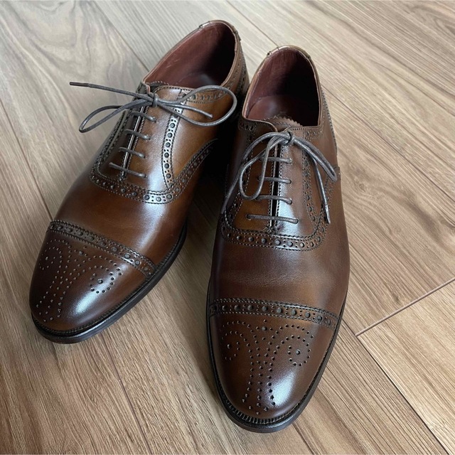 新品未使用　Crockett&Jones COVENTRY セミブローグシューズ341ウィズ