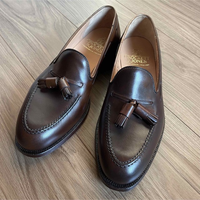 新品未使用　Crockett&Jones CAVENDISH3 ローファー375ウィズ