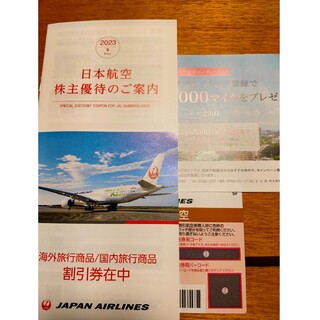 ジャル(ニホンコウクウ)(JAL(日本航空))のJAL株主優待券1枚(航空機)