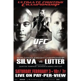 【美品レア】UFC 67: 2007年　大会パンフレット　ミルコ・クロコップ(格闘技/プロレス)