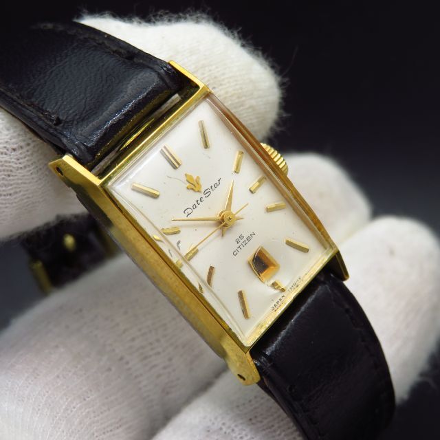 CITIZEN - CITIZEN Date Star 手巻き腕時計 25JEWEL CITIZEN - CITIZEN Date Star 手巻き腕時計 25JEWEL