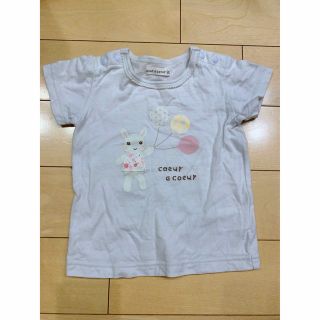 クーラクール(coeur a coeur)のクーラクール　Tシャツ　うさぎ　90 女の子(Tシャツ/カットソー)