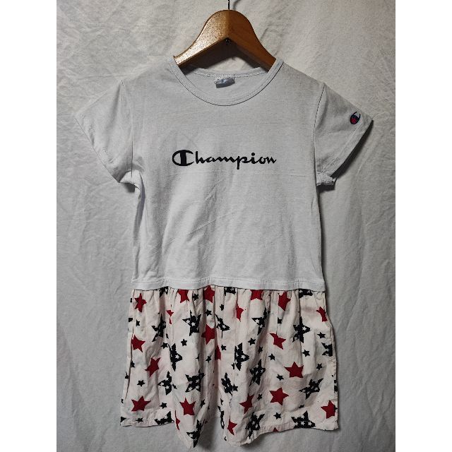 Champion(チャンピオン)のChampion ワンピース トップス 2枚セット キッズ 女の子 140 キッズ/ベビー/マタニティのキッズ服女の子用(90cm~)(ワンピース)の商品写真