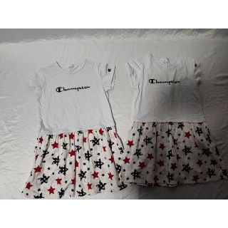 チャンピオン(Champion)のChampion ワンピース トップス 2枚セット キッズ 女の子 140(ワンピース)