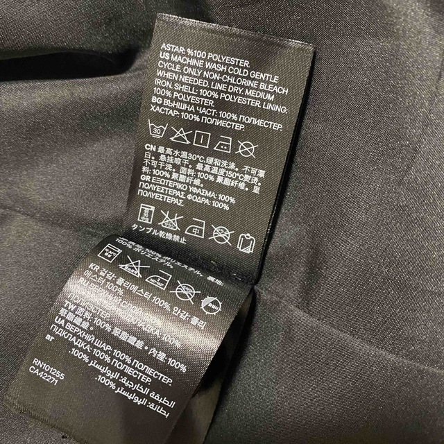 H&M(エイチアンドエム)の★H&M  ブラック　ロングコートコート　サイズ　EUR 38 レディースのジャケット/アウター(ロングコート)の商品写真