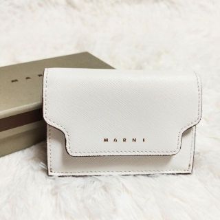 美品♡ MARNI トリフォールド ミニ財布 ウォレット バイカラー