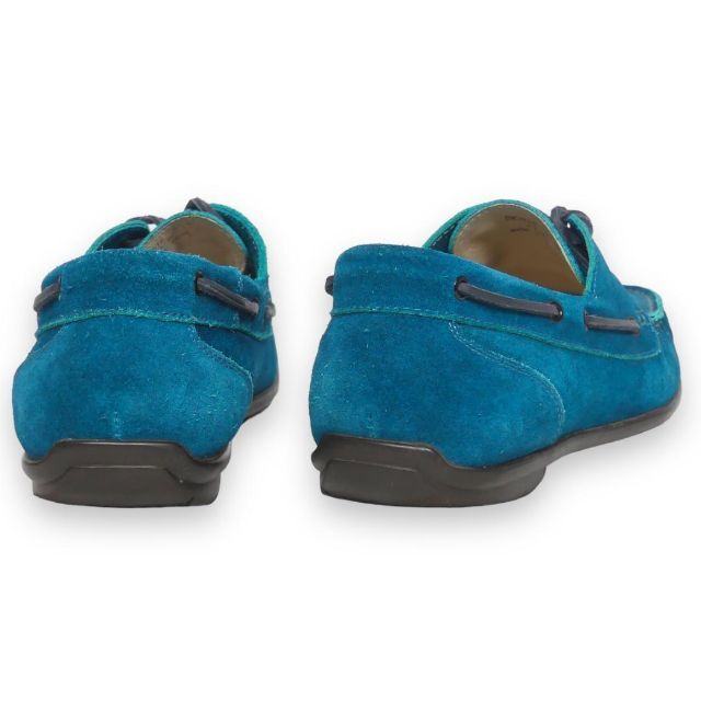 madras(マドラス)のデッキシューズ 27.5 青 モカシン ローファー マドラス メンズNR3214 メンズの靴/シューズ(デッキシューズ)の商品写真