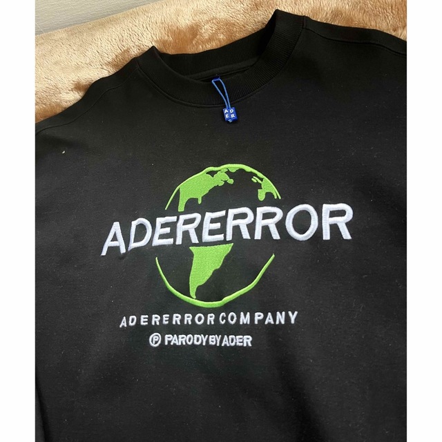 (正規美品)ader error アーダーエラー スウェット A2 ブラック (正規美品)ader error アーダーエラー スウェット A2 ブラック