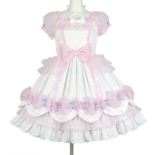 Angelic Pretty ワンピース 白 ホワイト リボン 半袖