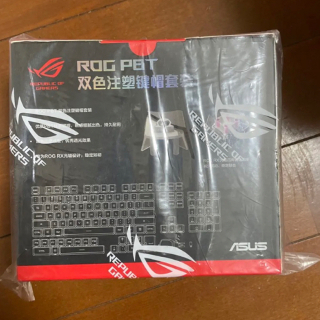 ROG PBTダブルショットのキーキャップ RX KEY Claymore IIPC/タブレット