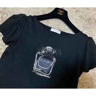 クチュールブローチ(Couture Brooch)のクチュールブローチ　Tシャツ　トップス　カットソー　キラキラ　【極美品】(Tシャツ(半袖/袖なし))