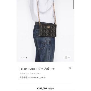 ディオール(Christian Dior) ショルダーバッグ(レディース)(ライン