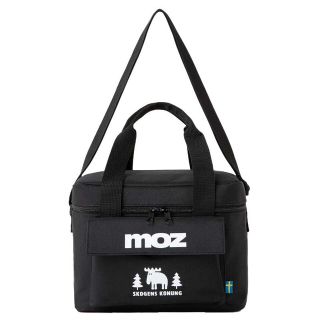 モズ(moz)のmoz OUTDOOR 保冷バッグBOOK Mサイズ ブラック ver.(ファッション/美容)