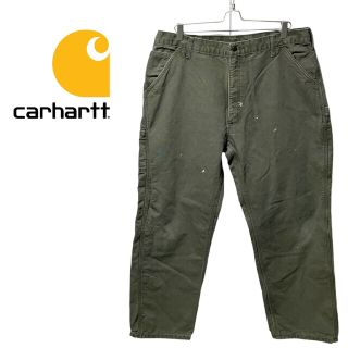 カーハート(carhartt)の【Carhartt】ダック地 裏ネル ペインターパンツ ペイント A-790(ペインターパンツ)