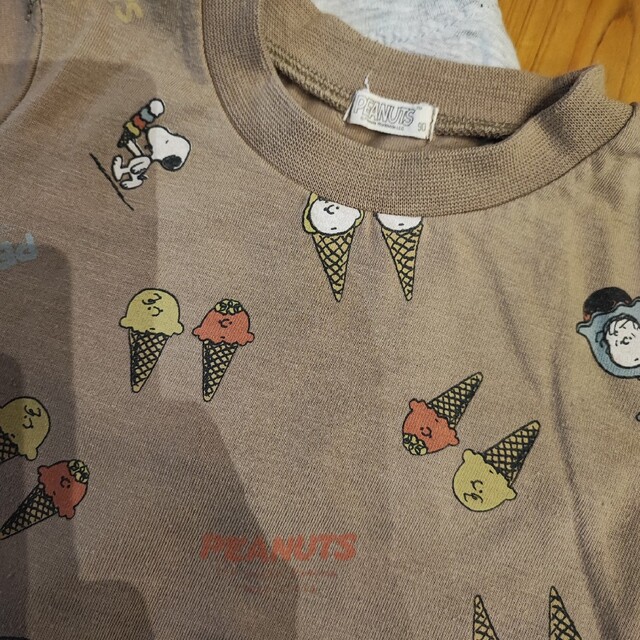 H&M(エイチアンドエム)の3枚set Tシャツ90size H&M、スヌーピー他 キッズ/ベビー/マタニティのキッズ服男の子用(90cm~)(Tシャツ/カットソー)の商品写真