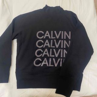 カルバンクライン(Calvin Klein)の【calvin klein】スパンコールトレーナー(トレーナー/スウェット)