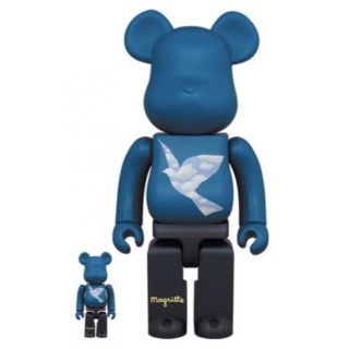 メディコムトイ(MEDICOM TOY)のBE@RBRICK René Magritte 100％ & 400％(フィギュア)