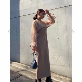 アメリヴィンテージ(Ameri VINTAGE)の【新品未使用】AMERI VINTAGE ドレス(ロングドレス)