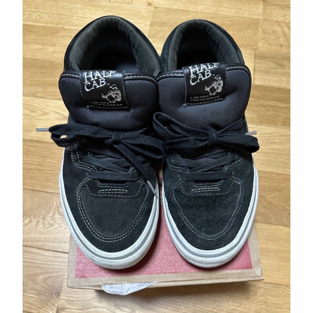 靴/シューズVANS　"HALF CAB PRO"　(25TH) Black/Silver