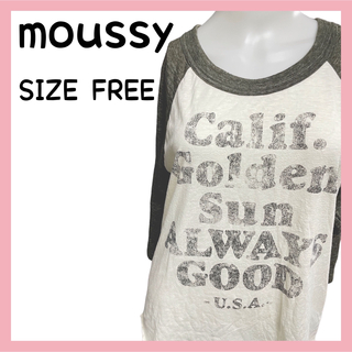 マウジー(moussy)のmoussy 七分袖Tシャツ(Tシャツ(長袖/七分))