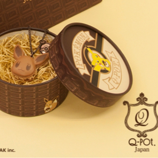 キューポット(Q-pot.)のQ-pot JAPAN マカロンネックレス イーブイ 限定品(ネックレス)