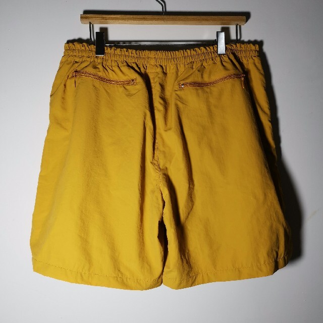 即発送可能】 BEAMS × NEEDLES SWIM SHORTS イエロー Lサイズ ショート