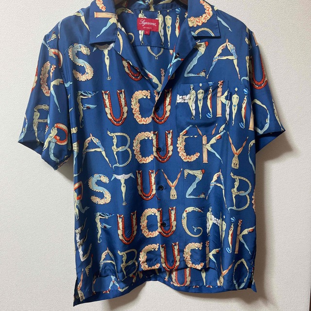 Supreme - supreme alphabet silk shirt シュプリーム の通販 by z ...