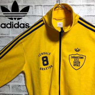 オリジナルス(Originals（adidas）)の希少XL⭐️adidas キャベツタウン トラックジャケット 刺繍トレファイル (ジャージ)