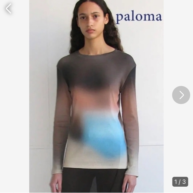 paloma wool / パロマウール / グラデーションプリントカットソー