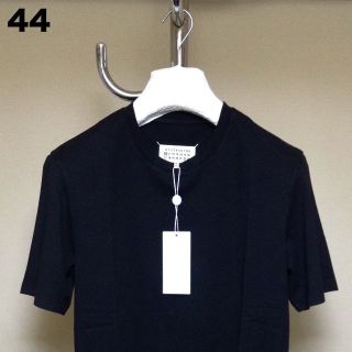 マルタンマルジェラ(Maison Martin Margiela)の新品 44 マルジェラ 20aw コットンジャージTシャツ 黒 3734(Tシャツ/カットソー(半袖/袖なし))