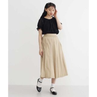 メルロー(merlot)の新品 merlot(メルロー) ドット柄シフォンシャーリングブラウ　ブラウス(シャツ/ブラウス(半袖/袖なし))