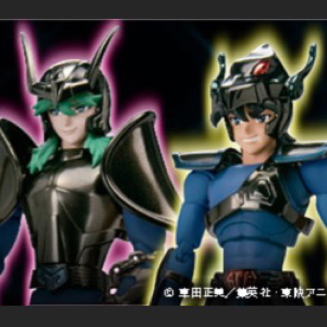 世界の BANDAI 暗黒聖闘士4体 聖闘士聖衣神話 - アニメ+ゲーム