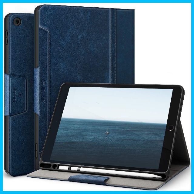 【色: ブルー】Antbox iPad 10.2 ケース iPad 第9世代/第