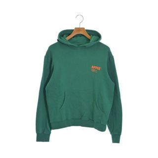 アフィックス(AFFIX)のAFFXWRKS アフィックスワークス パーカー M 緑 【古着】【中古】(パーカー)