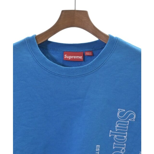 Supreme シュプリーム スウェット M 水色 【古着】【中古】