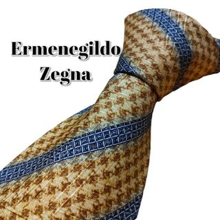 エルメネジルドゼニア(Ermenegildo Zegna)の2点セット　★Ermenegildo Zegna★　ストライプ　イタリア製(ネクタイ)