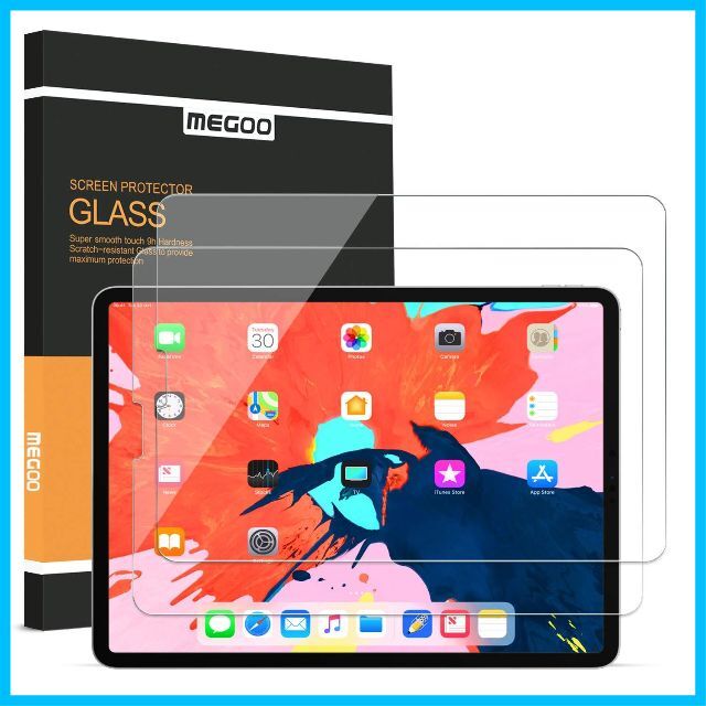 【2枚入り】MEGOO iPad Air 4 2020 10.9 インチ/iPa