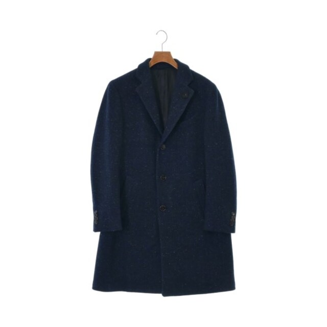 LARDINI ラルディーニ チェスターコート -(L位) 紺 - チェスターコート