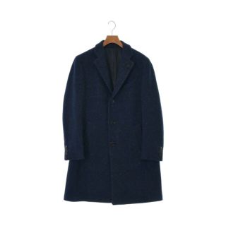 LARDINI - LARDINI ラルディーニ チェスターコート 48(L位) 紺 【古着 ...