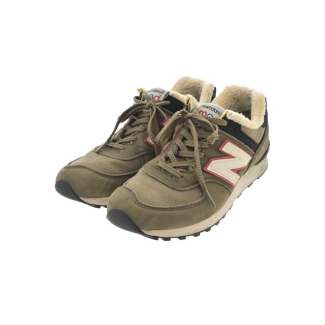 New Balance スニーカー US7 1/2(25.5cm位) カーキ系