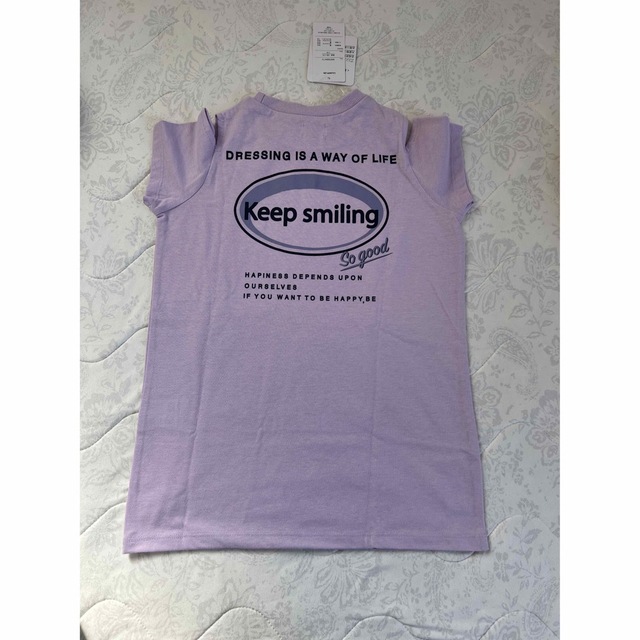 女児 Tシャツ ワンピース 丈長め 120 キッズ/ベビー/マタニティのキッズ服女の子用(90cm~)(ワンピース)の商品写真