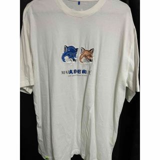 メゾンキツネ(MAISON KITSUNE')のader error × maison kitsune Tシャツ(Tシャツ/カットソー(半袖/袖なし))